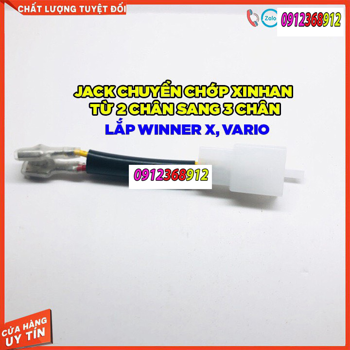 JACK CHUYỂN CHỚP XI NHAN TỪ 2 CHÂN SANG 3 CHÂN ( WINNERX, VARIO)