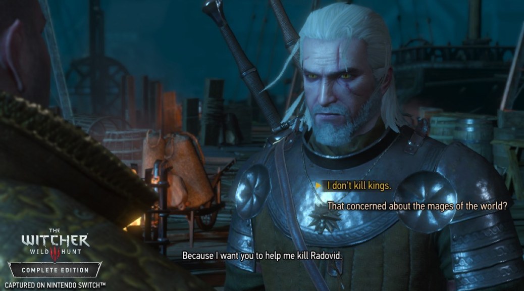 Thẻ game The Witcher 3 Nintendo Switch Like new