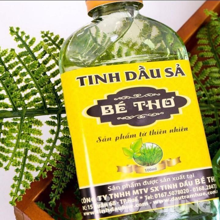 Tinh Dầu Sả Đuổi Muỗi Hiệu Bé Thơ Chai 100ml