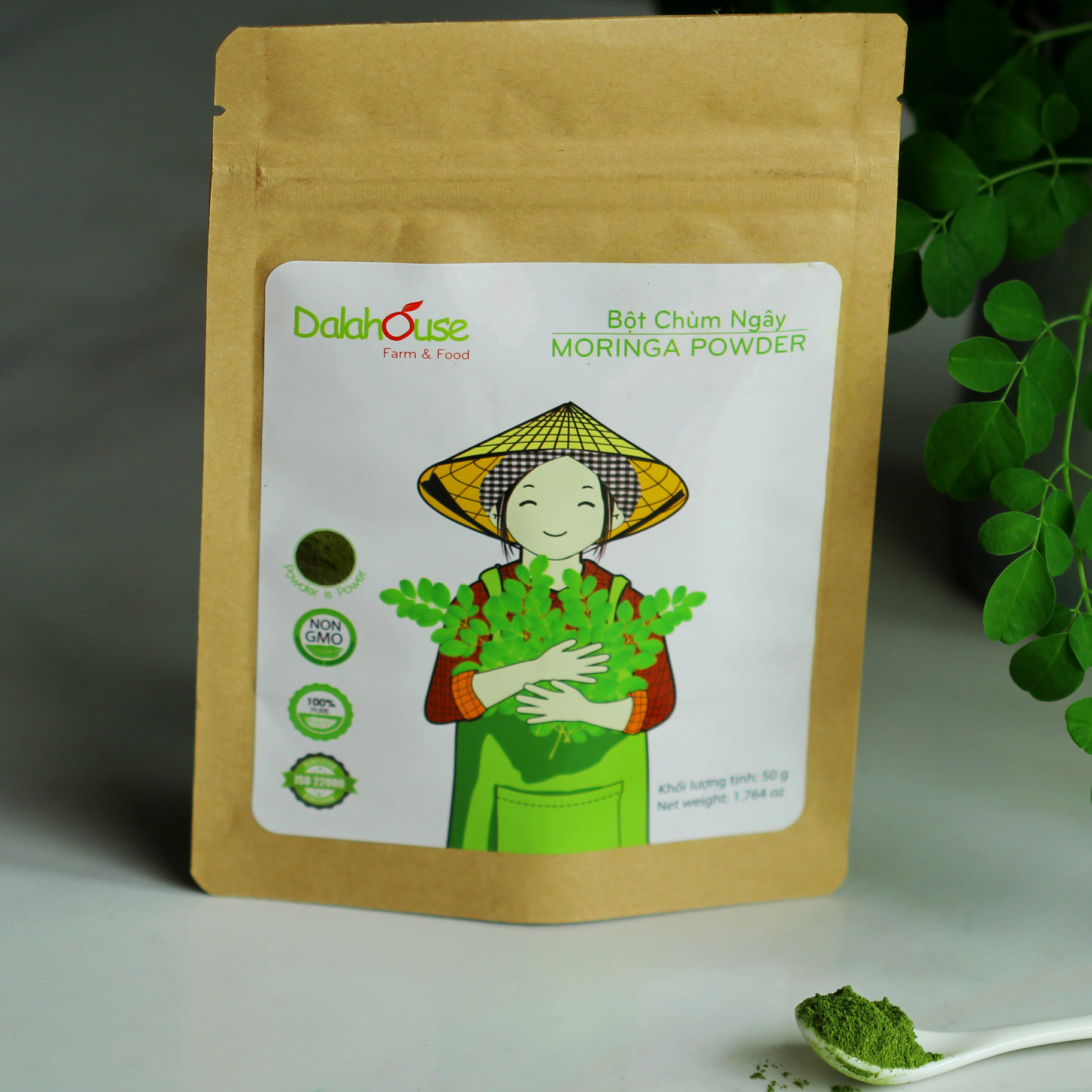 Bột Chùm Ngây Sấy Lạnh Dalahouse 50g / 60g