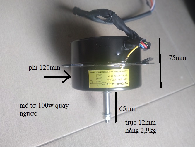 Mô tơ quạt điều hoà,củ quạt điều hoà trục 12mm