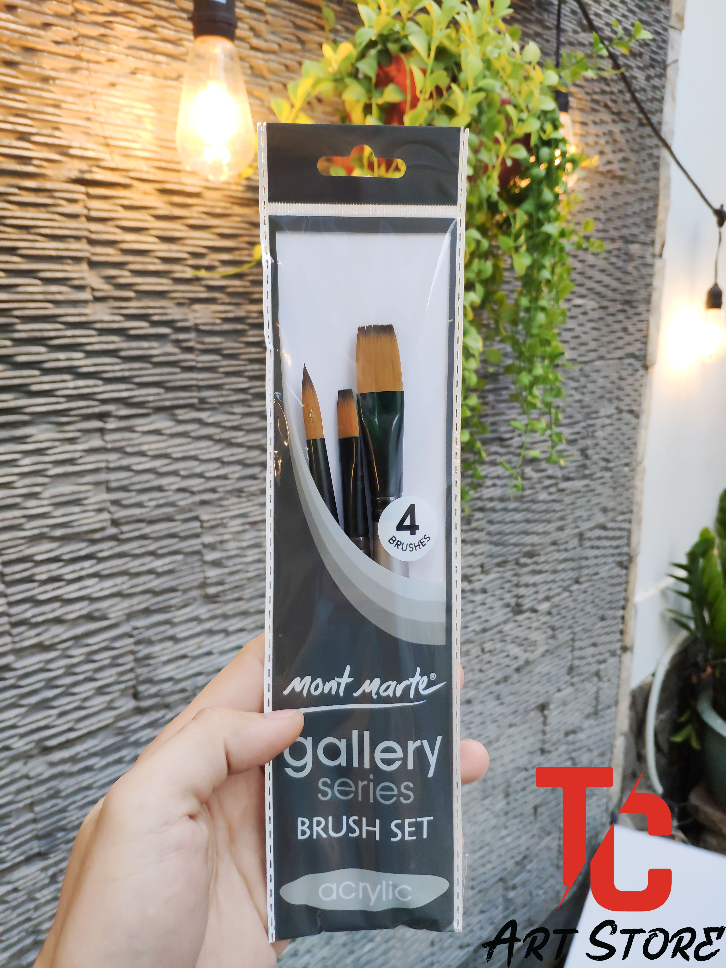 Bộ Cọ Vẽ Mont Marte Gallery Series - BMHS0014 (Acrylic )