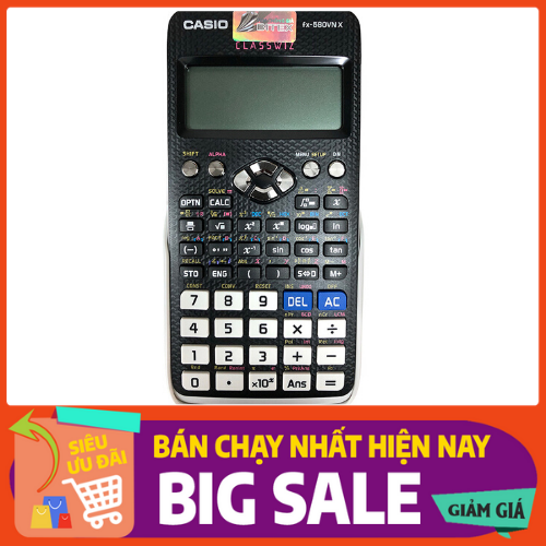 Máy tính Casio FX 580VNX Tính Toán Nhanh, Độ Chính Xác Cao, Chất Lượng Bền