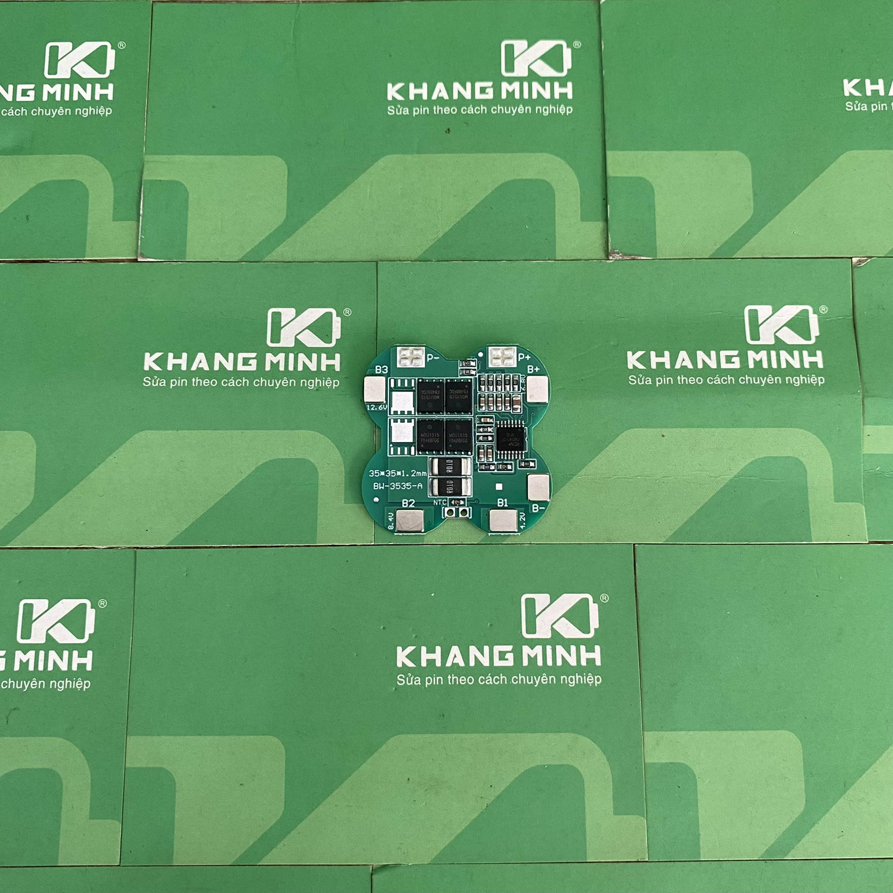 [HCM]Mạch 4S 14.4V - 15A 4 cánh, sạc và bảo vệ pin Li-ion 3.7v đầy tự ngắt