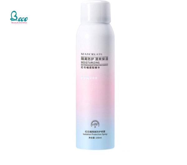 Xịt Chống Nắng Trắng Da Maycreate