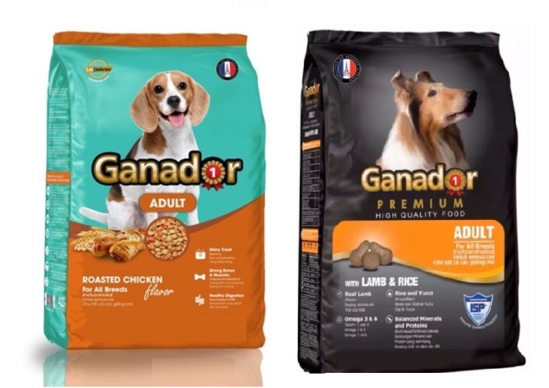 HN- (Combo 5 gói 400gr) Thức ăn  dạng hạt GANADOR ADULT (dành cho chó trên 1 năm tuổi (209)-HP10305TC