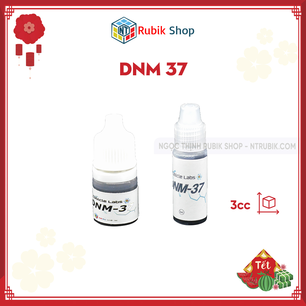 [Cubicle] DNM-37 dầu bôi trơn rubik lọ 3cc/ 10cc