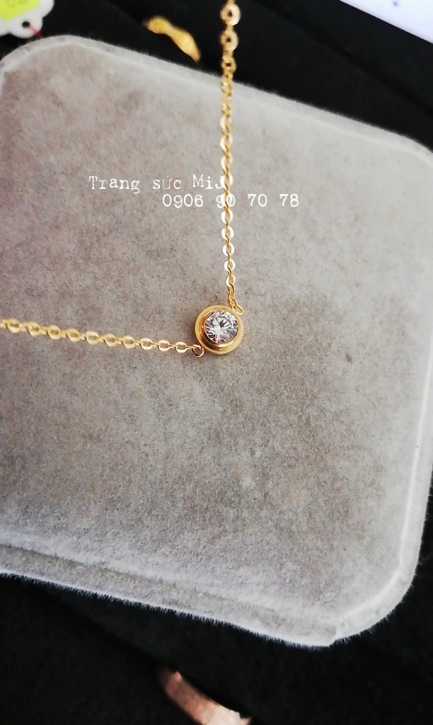 [Nhiều mẫu] DÂY CHUYỀN TITAN NỮ KHÔNG ĐEN GỈ _MÀU TRẮNG/VÀNG [Trang sức MiJ]