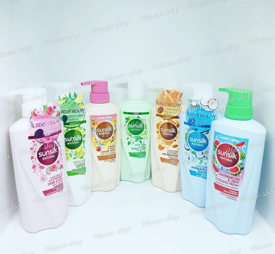[HCM]Dầu gội Sunsilk 450ml Thái Lan (Hương Đào)
