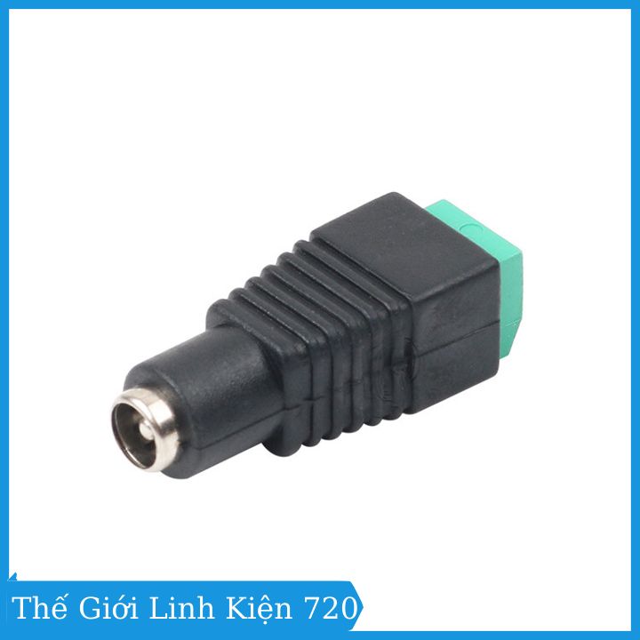 Jack nối nguồn DC cái 5.5x2.1mm