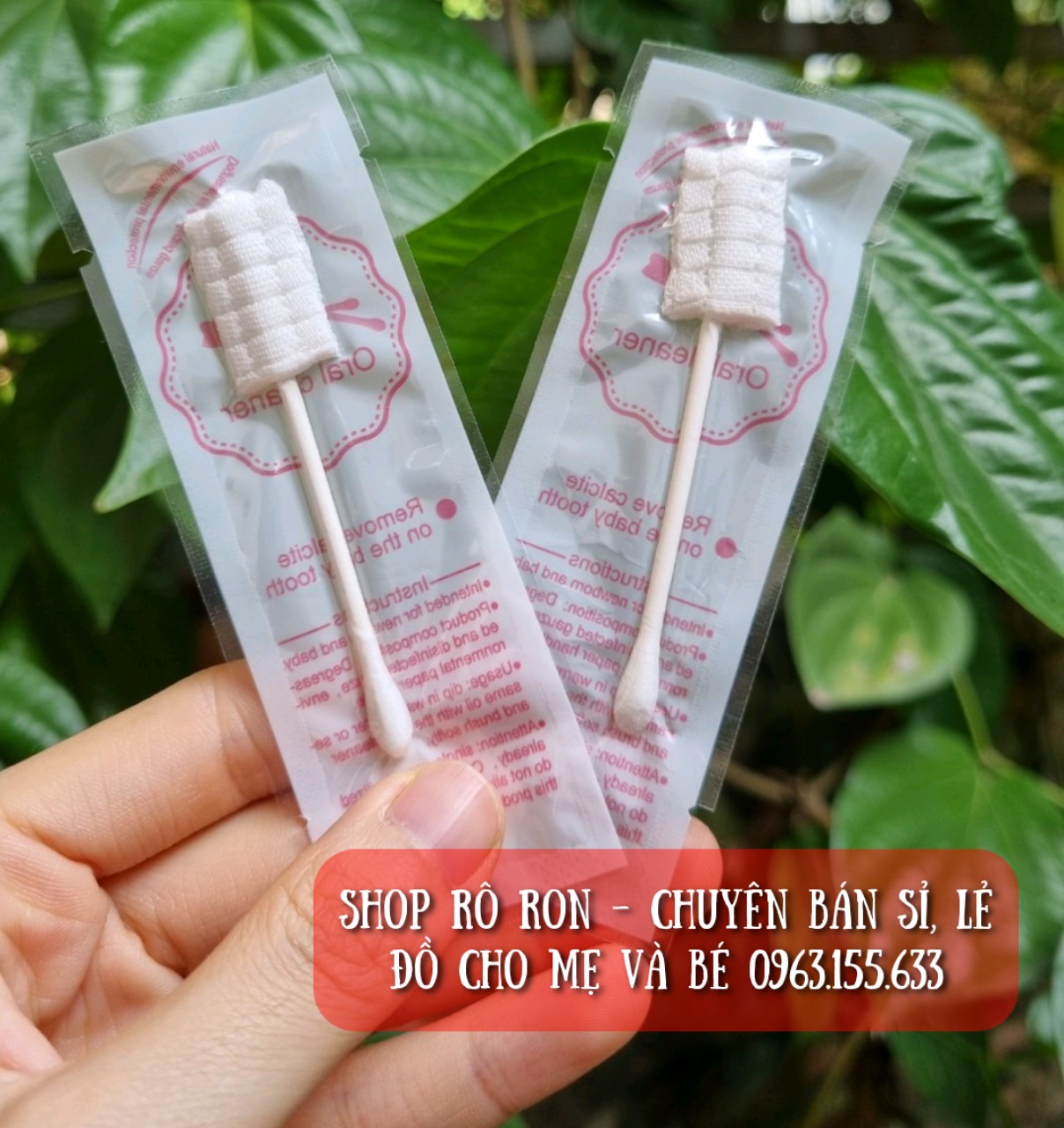 QUE RƠ LƯỠI + TĂM BÔNG VCOOL CAO CẤP 2 ĐẦU [HỘP 30 QUE]