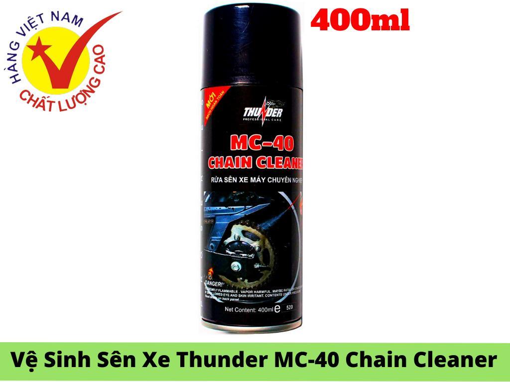 Dung Dịch Vệ Sinh Rửa Sên Xe Thunder MC-40 Chain Cleaner 400ml