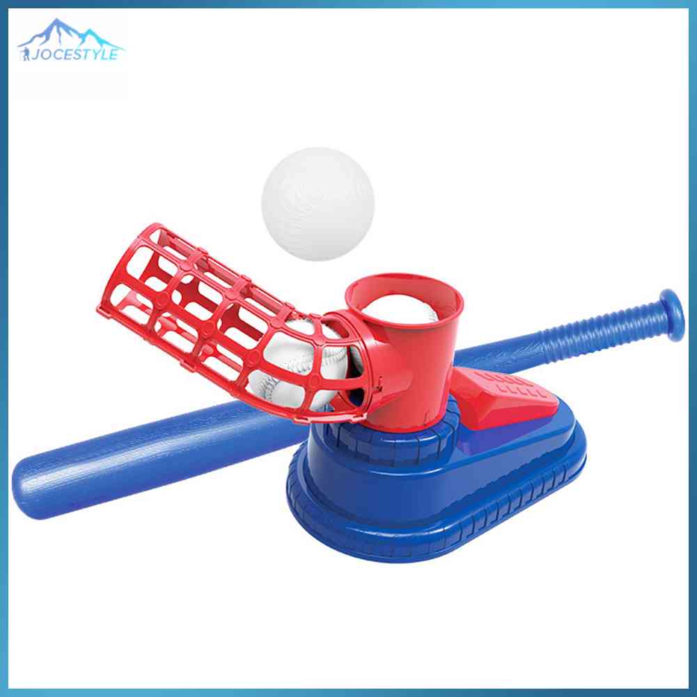Automatic Baseball Ball Machine Set Kids Practice Launcher Training Toys