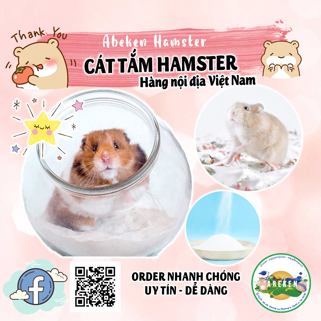 Cát tắm thơm dành cho Hamster