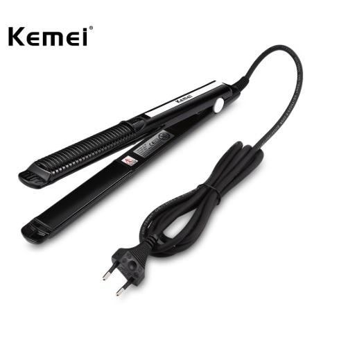 [HCM]Máy Duỗi Uốn Tóc Bản Kẹp Nhỏ Cao Cấp 2 in 1 Với 5 Mức Chỉnh Nhiệt Kemei 2139