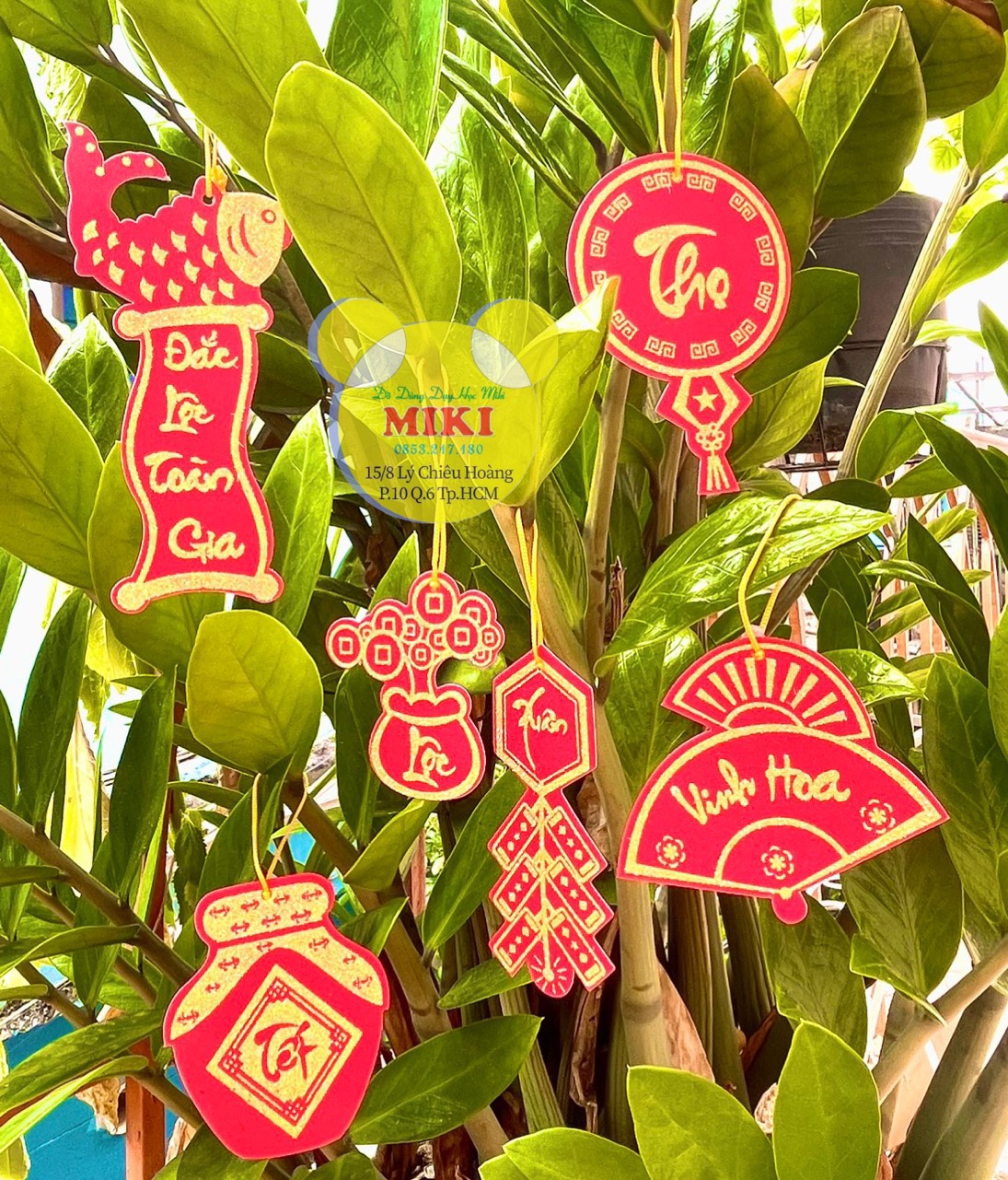 LIỄNG TREO TẾT MẪU MỚI (10 CÁI)