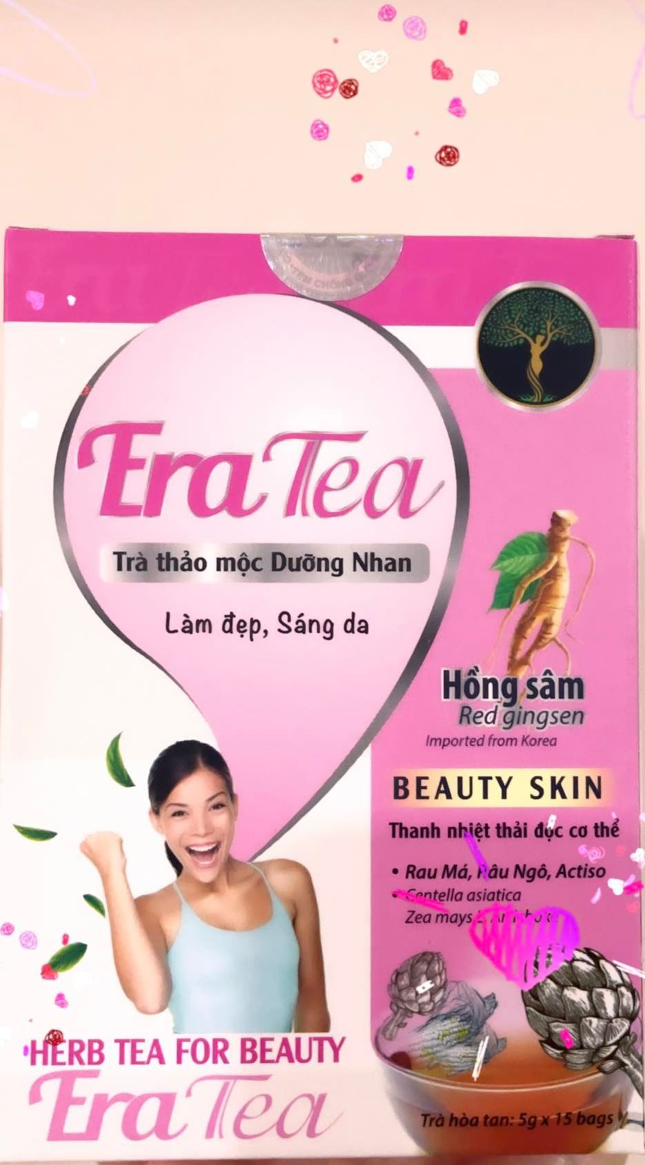 Trà Thảo Mộc Dưỡng Nhan Era Tea