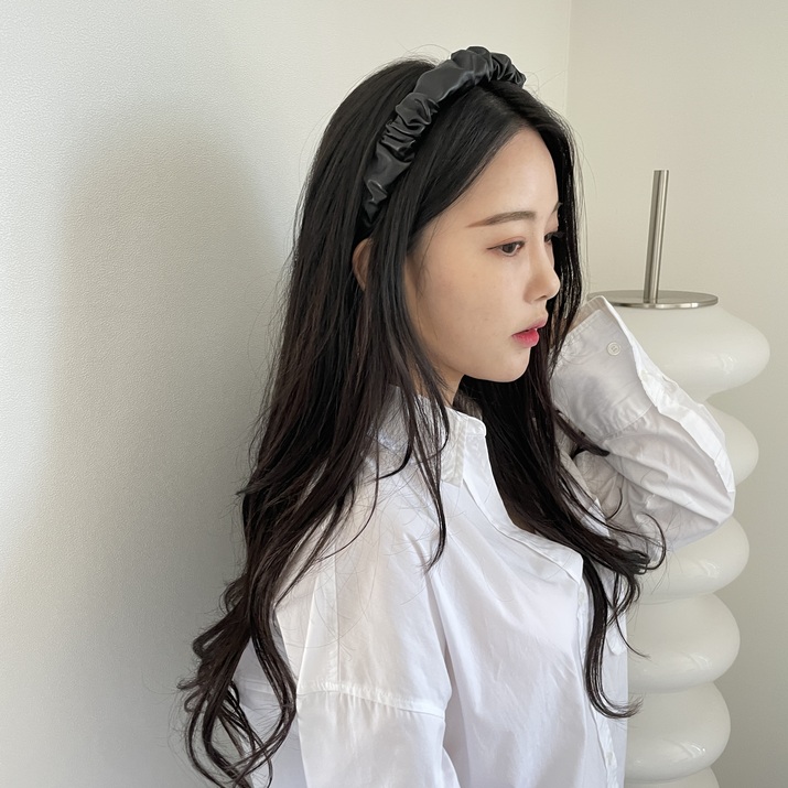 Cài tóc Leather headband Hàn Quốc