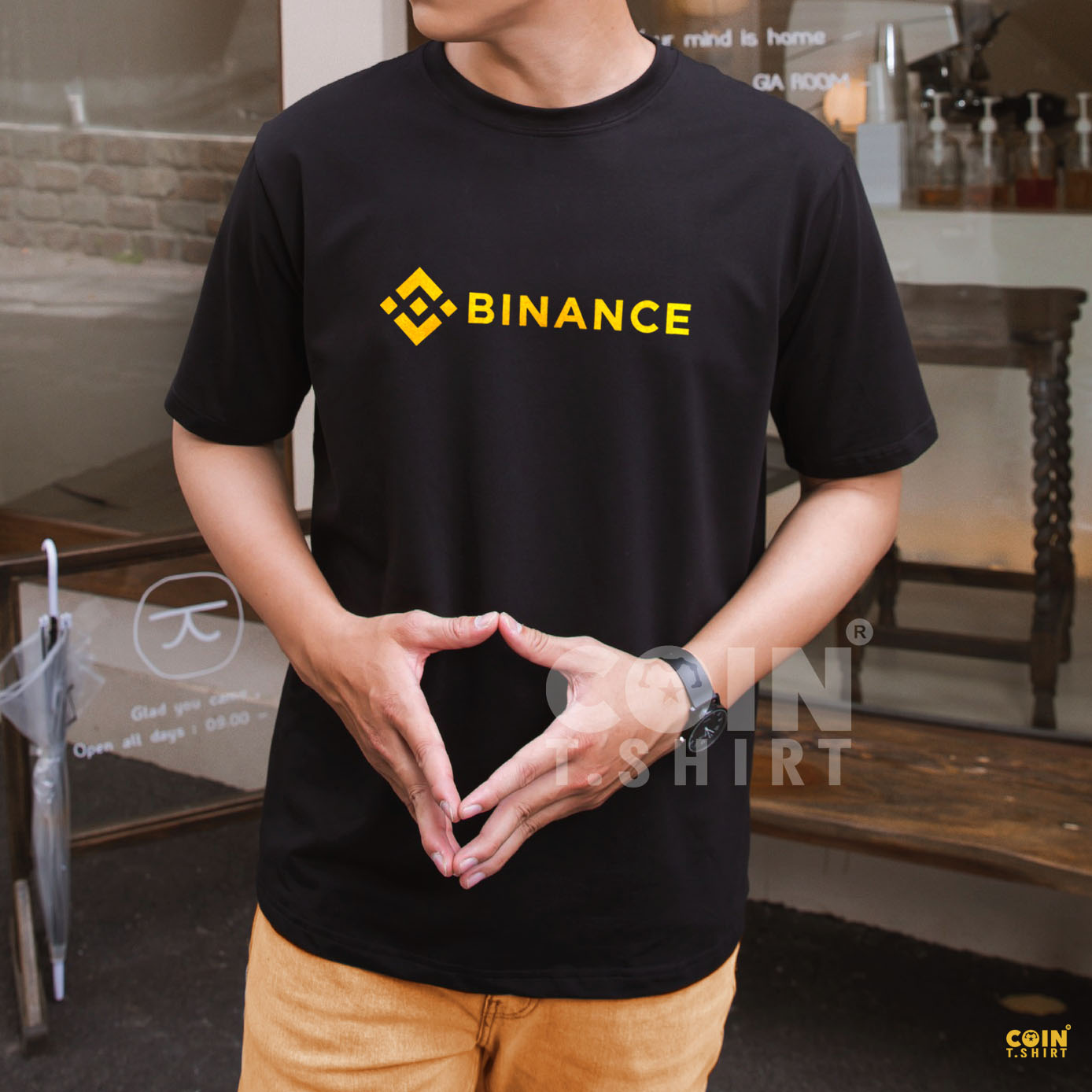 Áo Thun cao cấp BINANCE, BITCOIN, COINTSHIRT