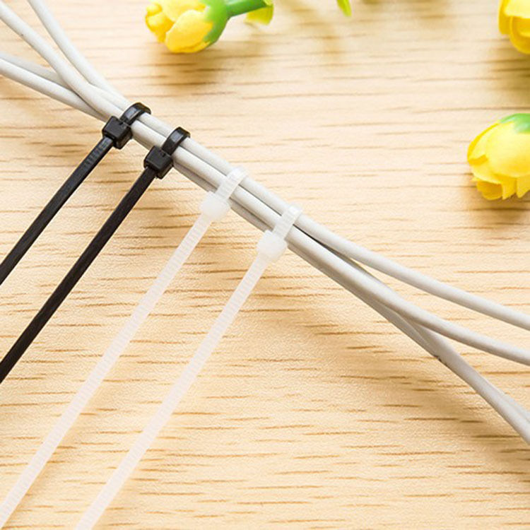 Set 100 B39 dây rút nhựa size 150 X 2.5MM (hai màu trắng đen) NXNDB39