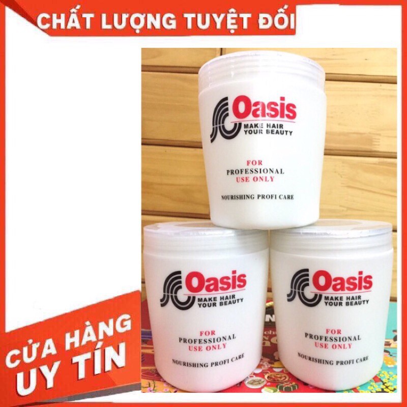 Ủ tóc OASIS 500ML loại 1 dầu xả dưỡng tóc tóc giúp tóc mềm mượt kem hấp tóc