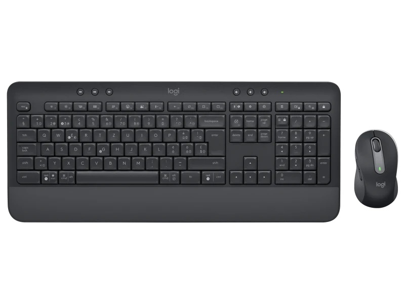 Bàn phím chuột Logitech MK650 Signature Business, Yên lặng, Kết nối Bluetooth / Usb Logi Bolt - Hàng chính hãng