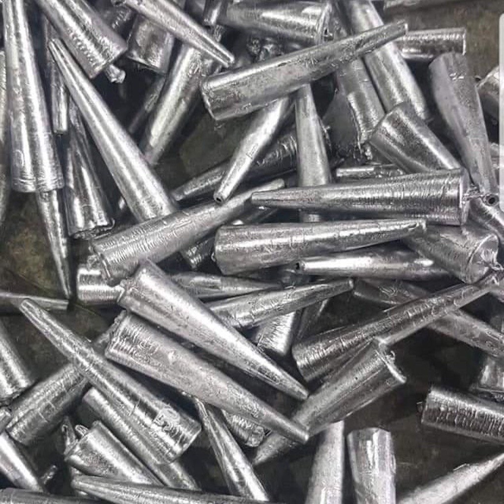 Chì câu cá, chì nón xuyên tâm, đủ size câu sông 1v - 10g - 70g