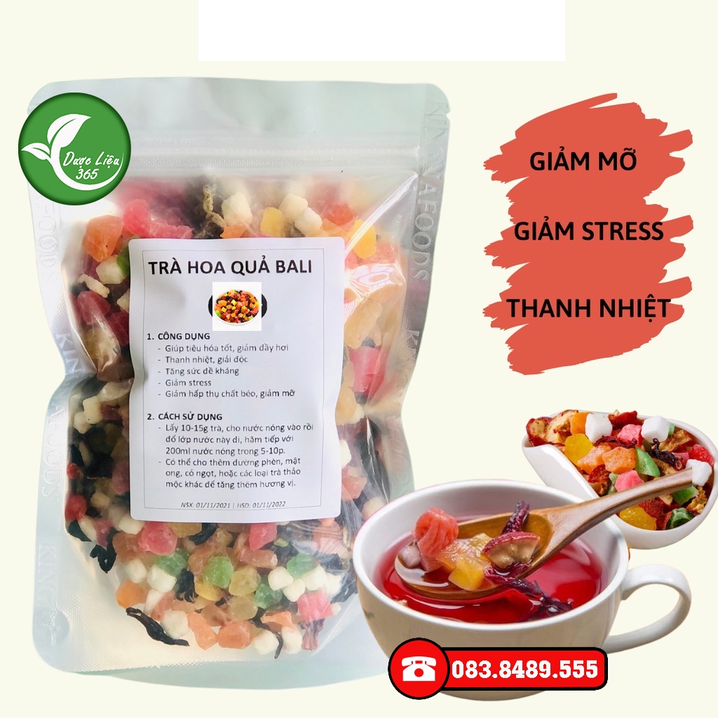 Trà hoa quả Bali Cực thơm ngon không chất bảo quản