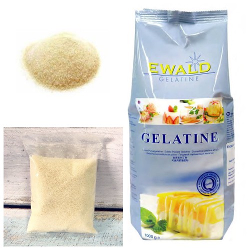 Gelatin Eswald - dạng bột và lá
