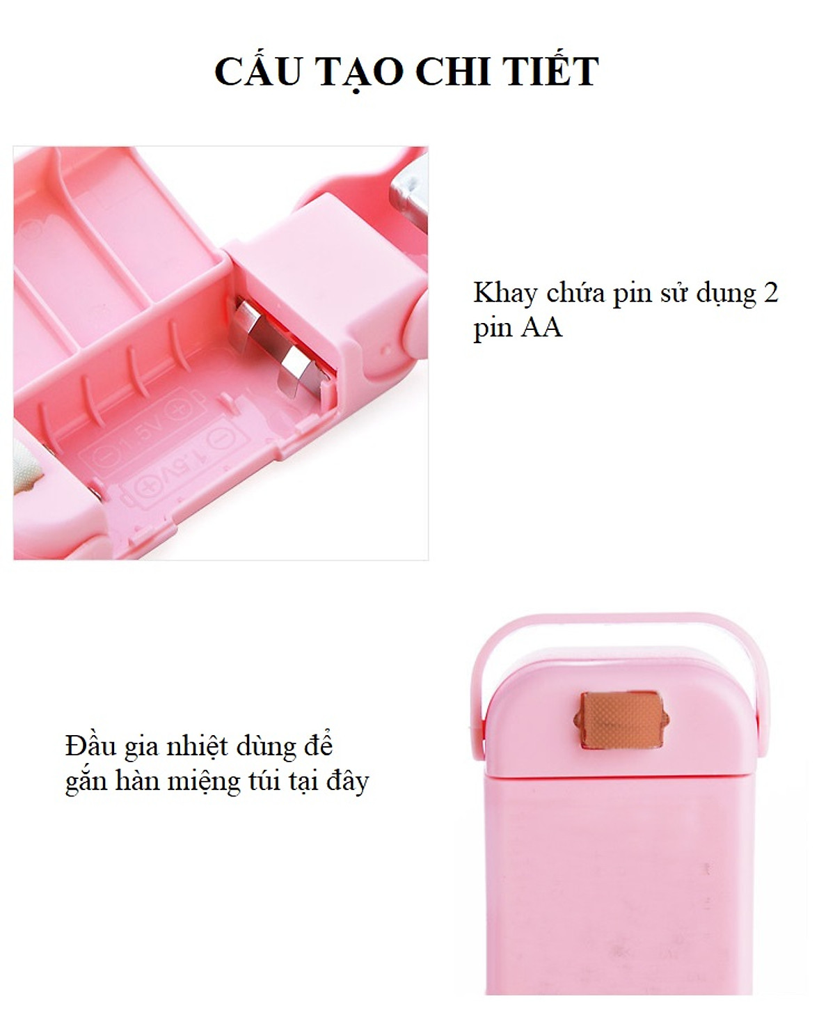 Máy dán miệng túi mini V3 (Giao màu ngẫu nhiên)