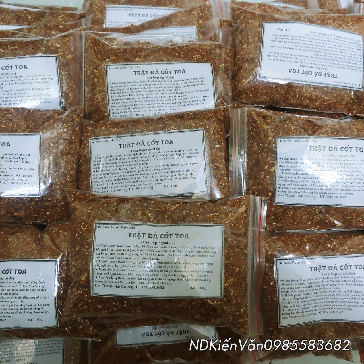 Gói thảo dược ngâm rượu xoa bóp