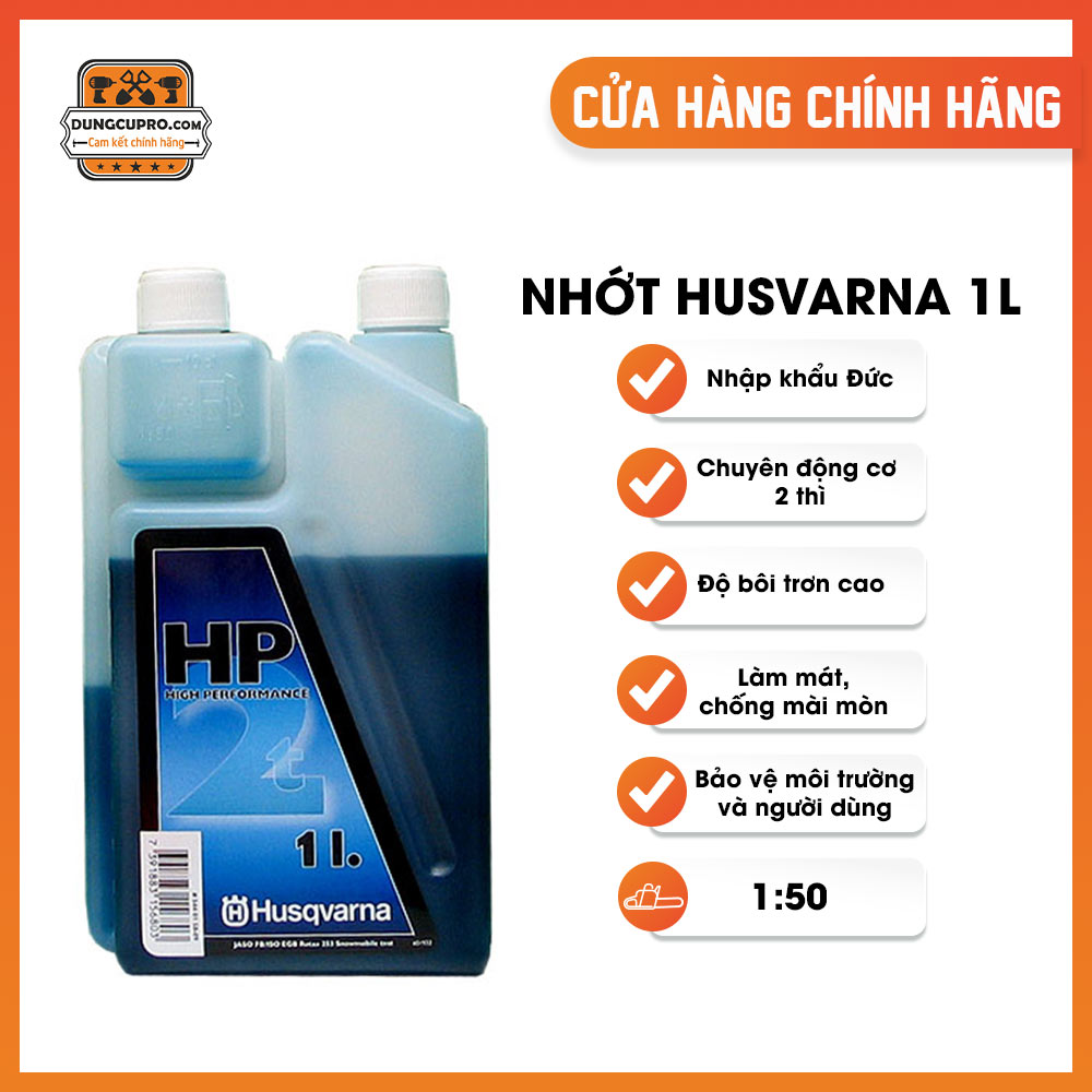 Nhớt 2 Thì Husqvarna chuyên dụng