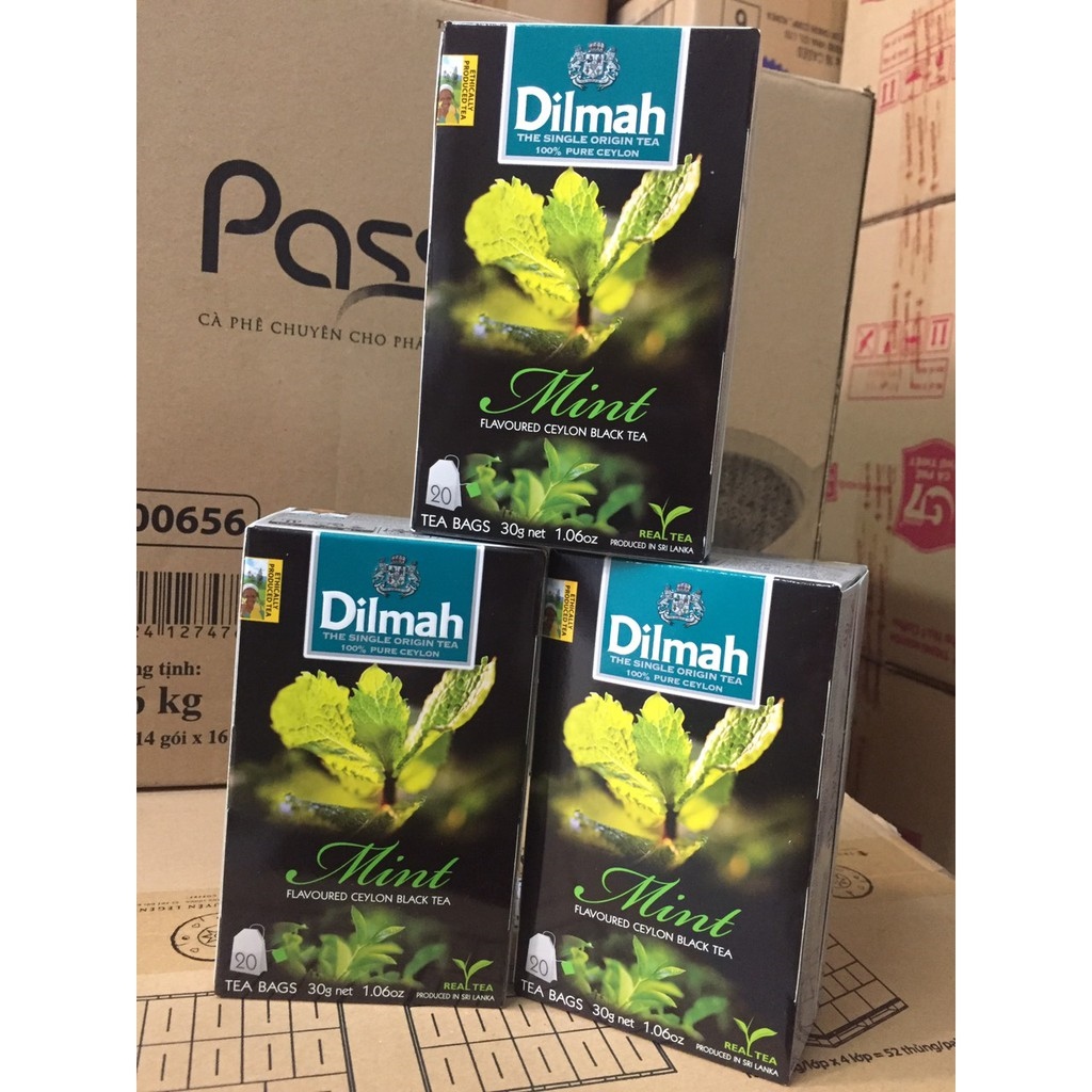 Trà Dilmah hương Dâu  Đào Bạc hà