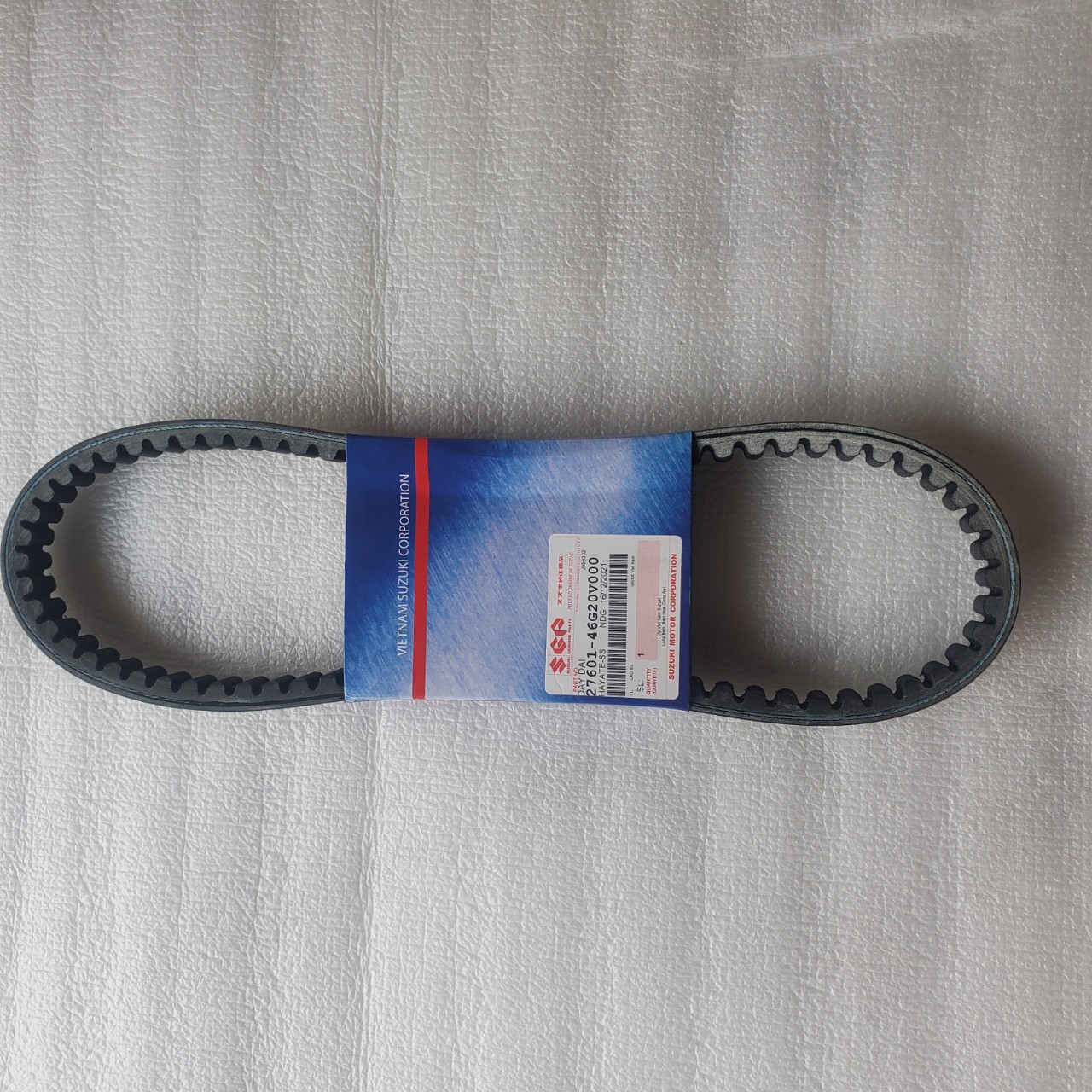 Dây curoa hayate 125 - hayate ss zin chính hãng mới suzuki 27601-46g20v000