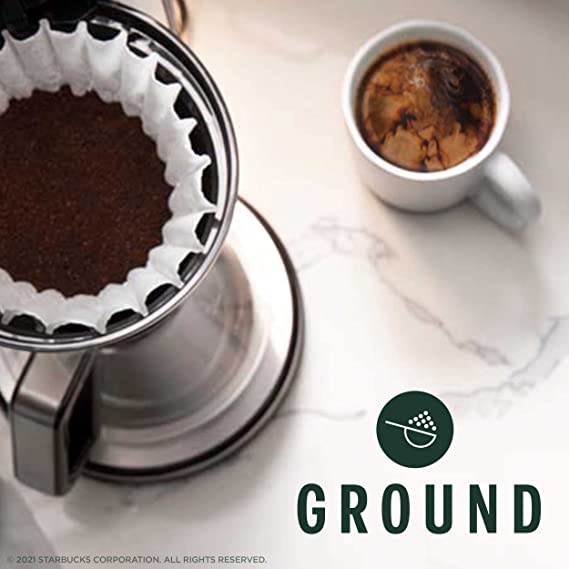 cà phê starbucks decaf ground coffee rang xay sẵn nguyên chất 100% arabica 8