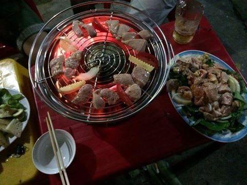 Bếp nướng than hoa nam hồng BN300(Đồng đỏ)