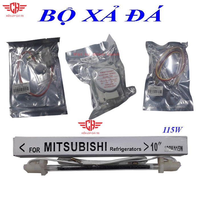 Bộ Xả Đá Tủ Lạnh Toshi ba (Sò Nóng+Sò Lạnh+Timer+Bóng Sấy)