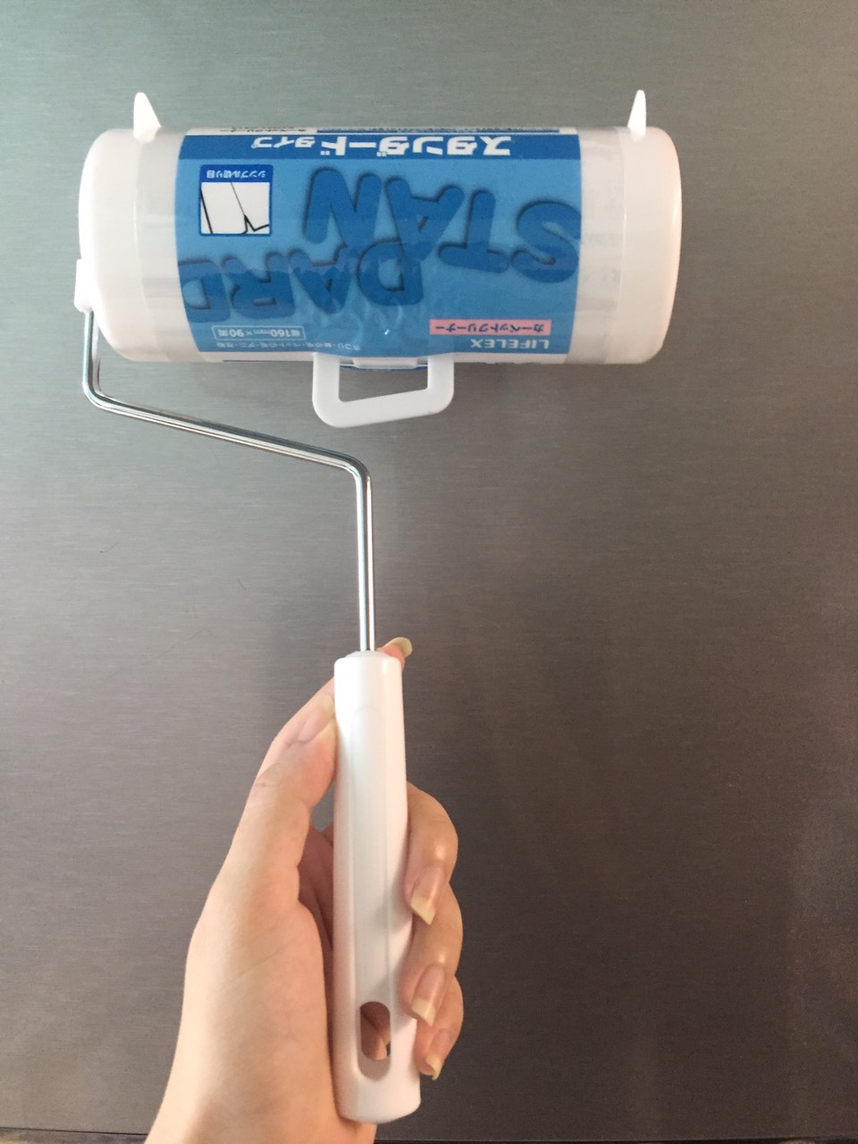 Bộ cây lăn bụi quần áo Nhật Bản (có lõi) và túi 3 lõi thay thế 16cm x 90 lớp