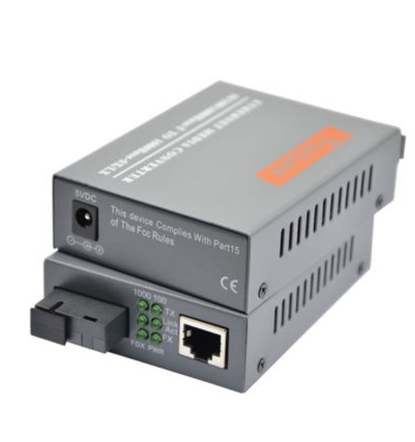 Cặp Converter quang NetLink HTB GS03  Đầu A & B  1000Mbps  - Nguồn Lớn (Tặng kèm dây 2 LAN 1m bấm sẳn)