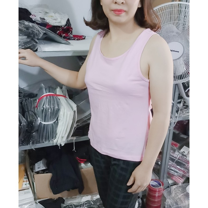 Áo Ba Lỗ Nữ, Chất Cotton Mịn Mát