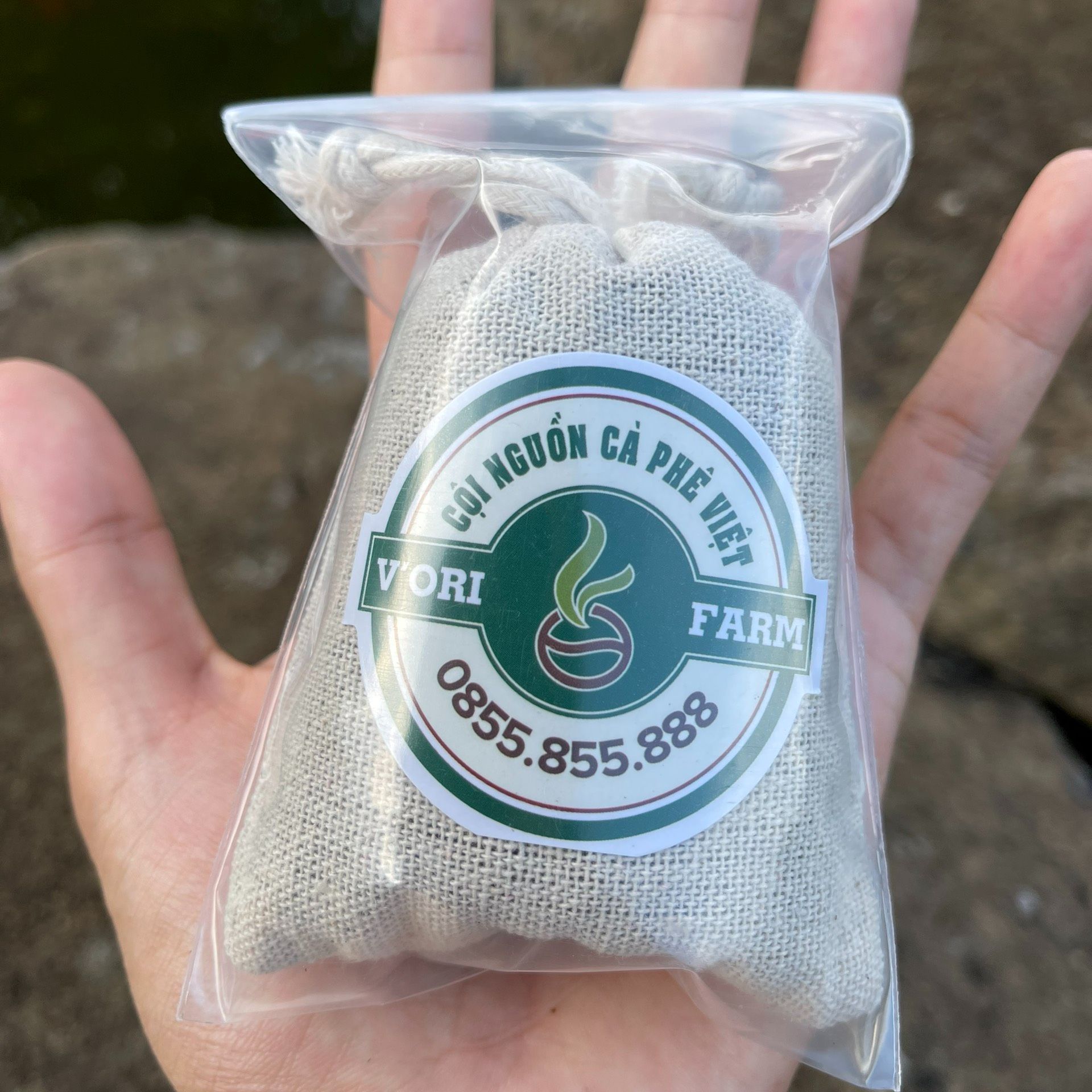 TÚI THƠM HẠT CÀ PHÊ 50GR