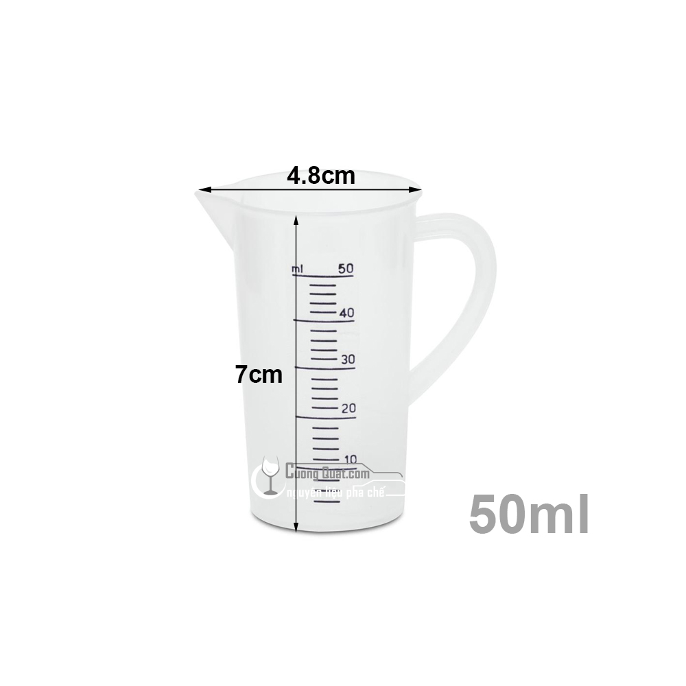 Đong Nhựa Chia Vạch Đủ Kích Cỡ