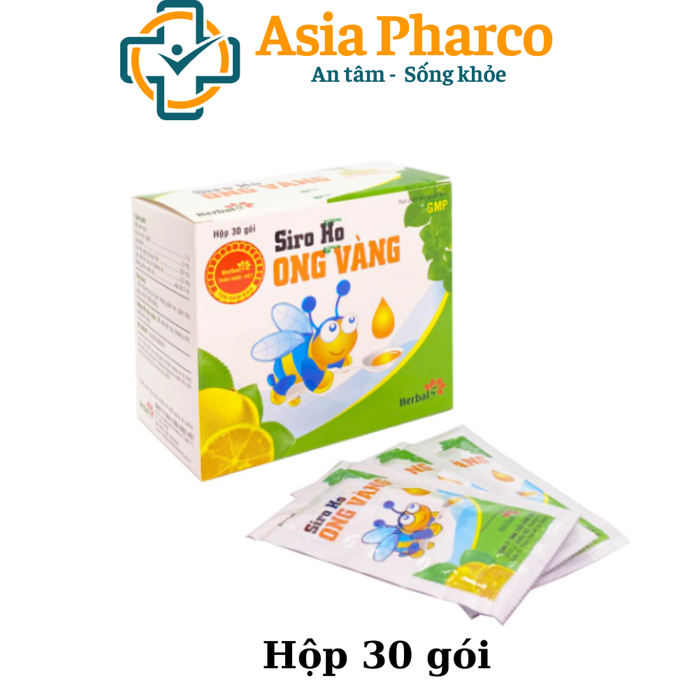 [HCM]Siro ho Ong Vàng (Chai 100ml)