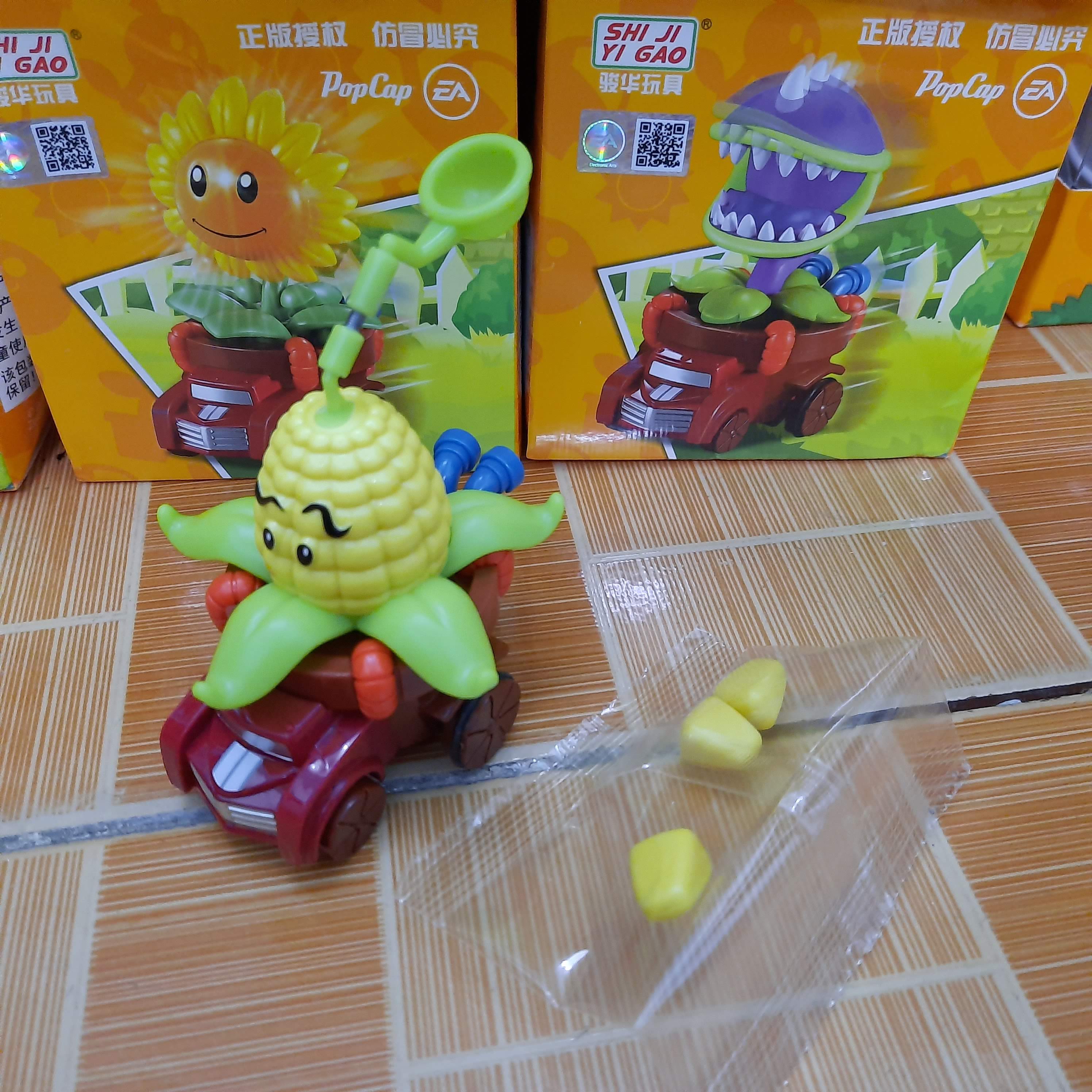 Mô hình máy bắn ngô Kernel pult đồ chơi trẻ em Plants vs Zombies