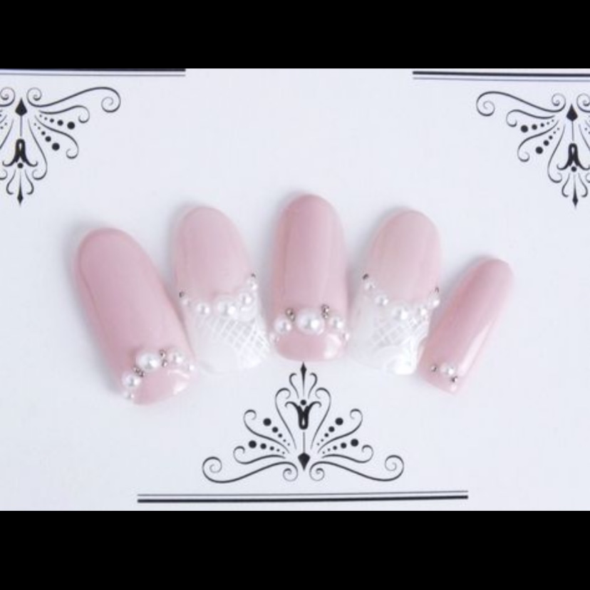 Set Ngọc Trai Nửa 7 Màu Trang Trí Móng - Sugar Nails