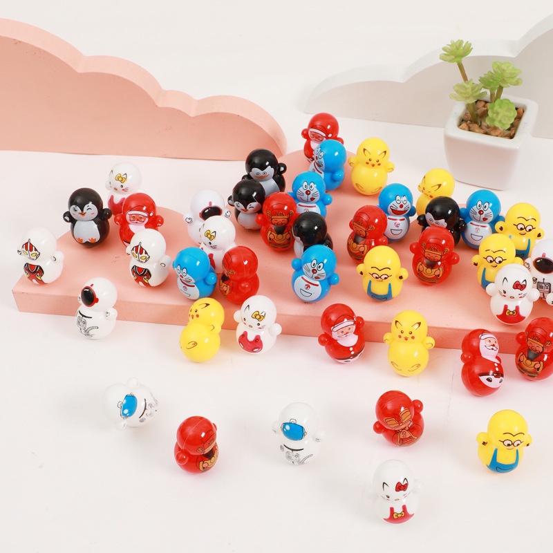 Lật đật squid game mini, đồ chơi lật đật mini cho bé cute dễ thương giá rẻ