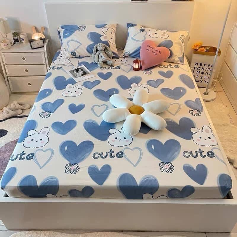 Bộ ga gối 3 món 1m6 1m8 2m2