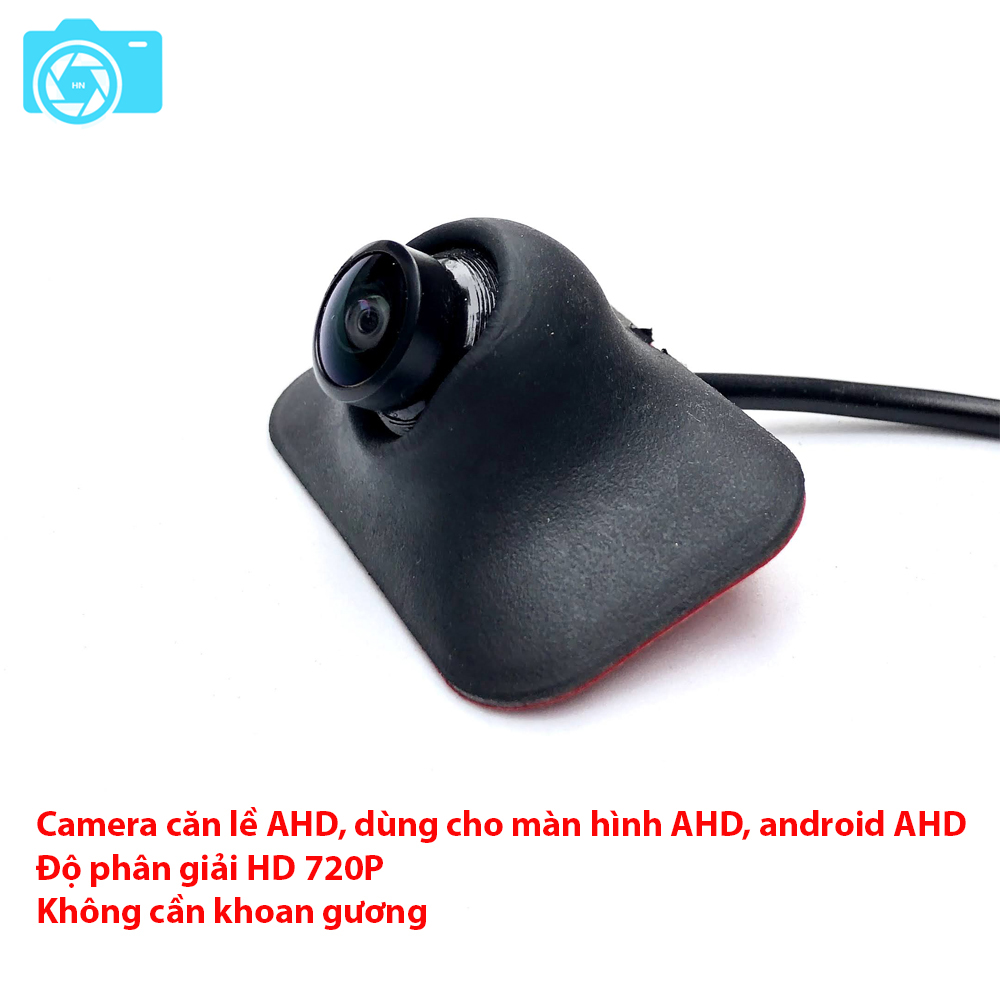 Camera căn lề oto, công nghệ AHD, độ phân giải HD 720P, góc quan sát 170 độ, dán gương chiếu hậu