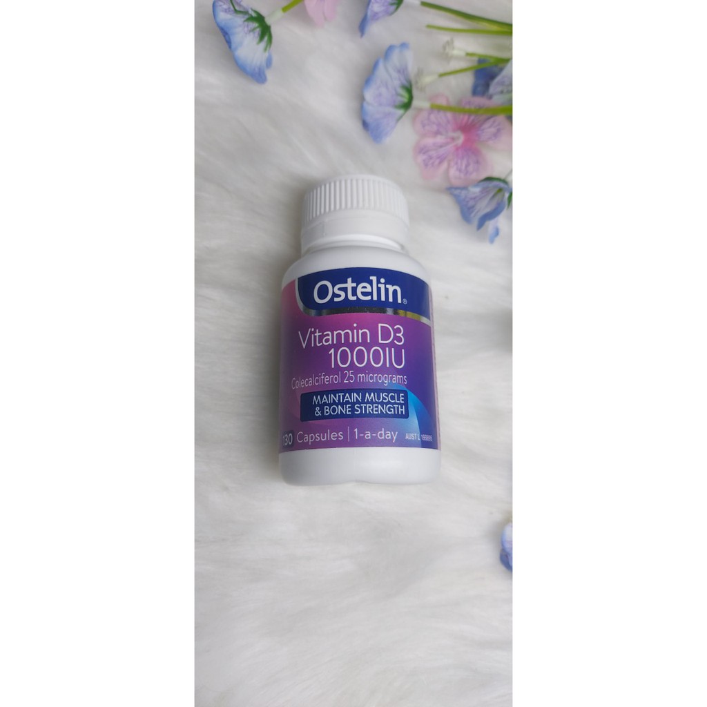 Ostelin Vitamin D3 1000IU - 60 viên