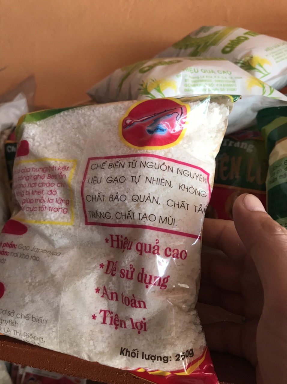Mồi câu cá cháo trắng Thiên Long
